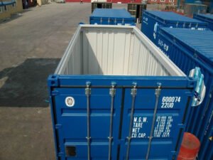 open top shipping container