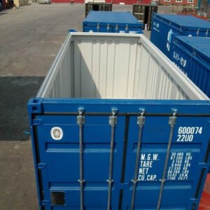 open top shipping container